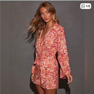 Vici Aurora Bell Sleeve Romper- NWT - Small